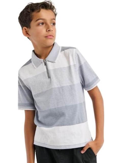 PLAYERA POLO AZUL NEXT CO