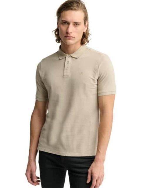 PLAYERA POLO BEIGE NEXT CO
