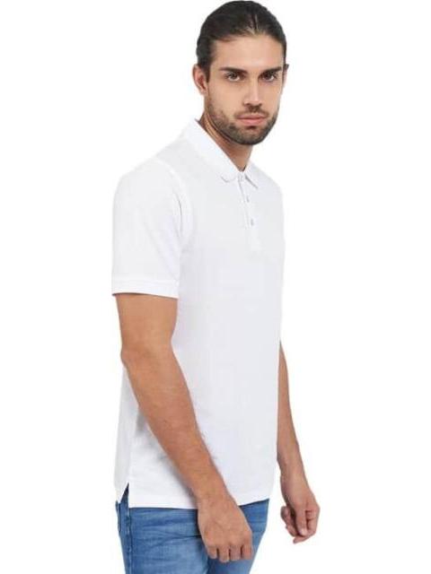 PLAYERA POLO BLANCO NEXT CO