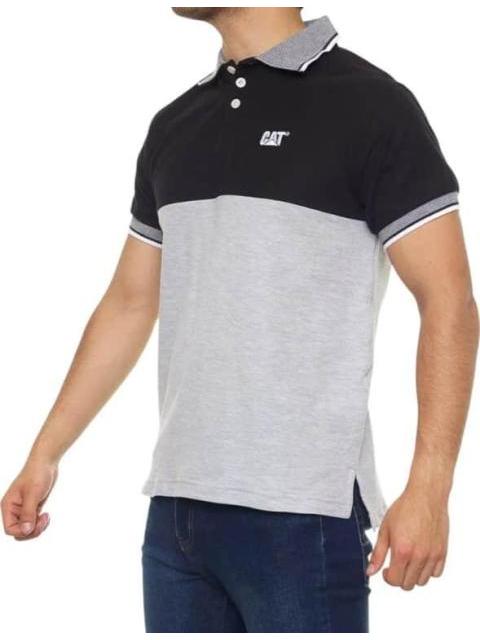 PLAYERA POLO CAT POLO NEGRO CATERPILLAR