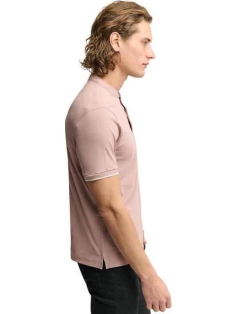 PLAYERA POLO CORTA LISA ROSA NEXT CO