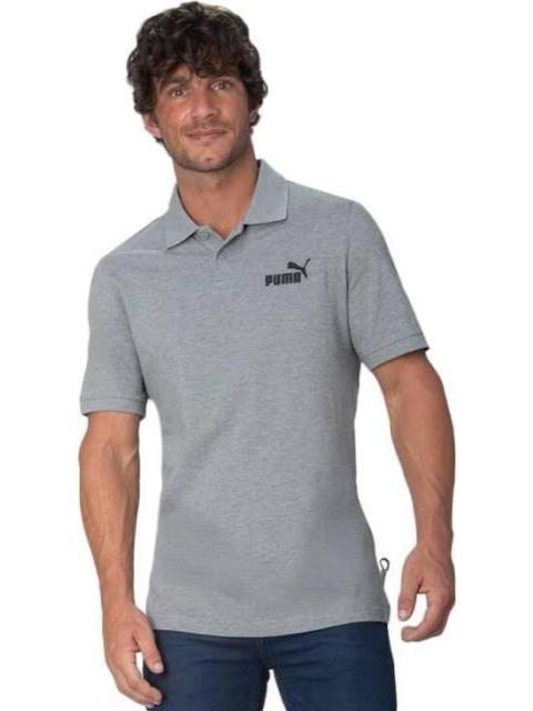 PLAYERA POLO ESS PIQUE GRIS PUMA
