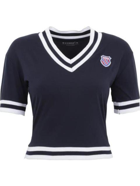 PLAYERA POLO FL AZUL MARINO K-SWISS
