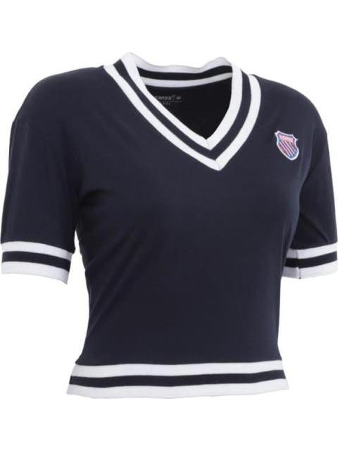 PLAYERA POLO FL AZUL MARINO K-SWISS