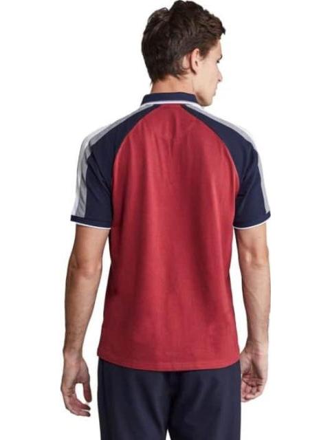 PLAYERA POLO MANGA RANGLAN VINO D.E.E.P SELECTION