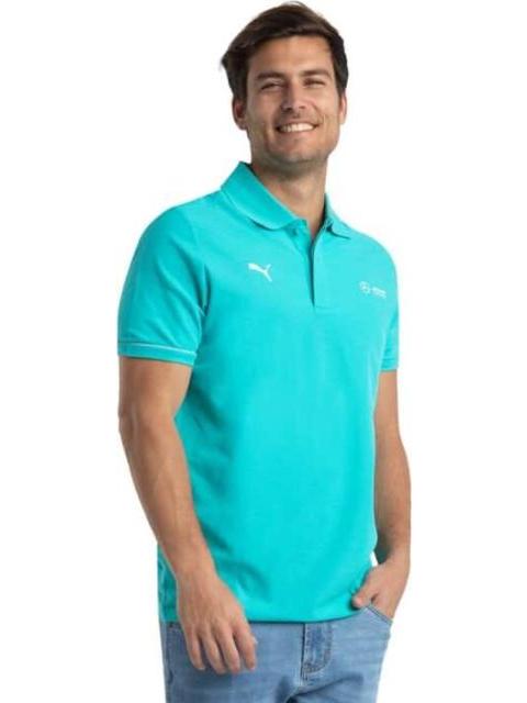 PLAYERA POLO MOTORSPORT AZUL TURQUESA PUMA