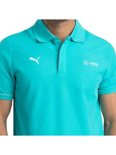 PLAYERA POLO MOTORSPORT AZUL TURQUESA PUMA