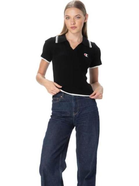 PLAYERA POLO NEGRO CHAMPION