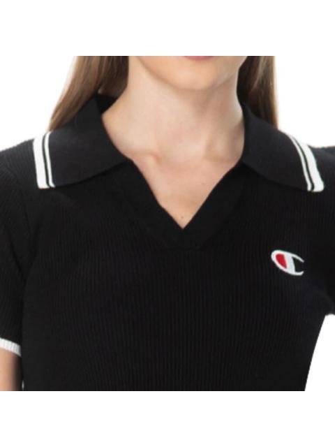 PLAYERA POLO NEGRO CHAMPION