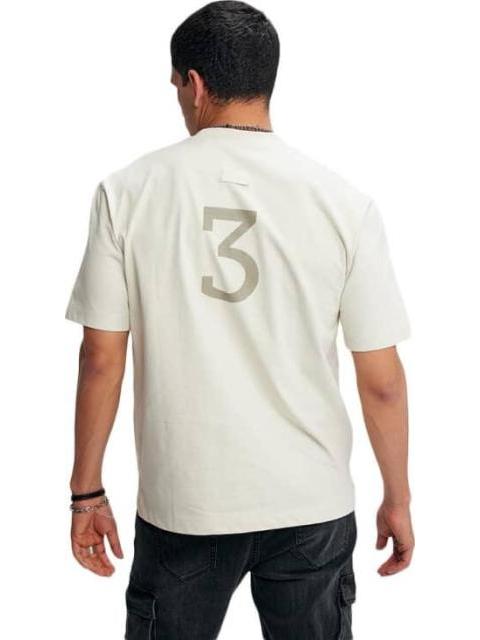 PLAYERA PRINT LOCALIZADO MANGA CORTA BEIGE HARD SODA