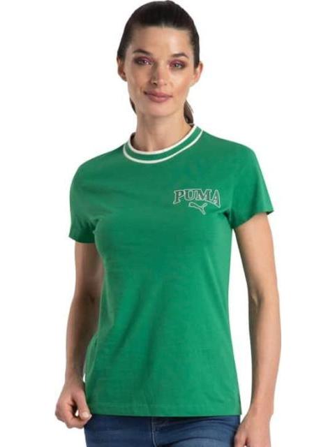PLAYERA PUMA SQUAD TEE VERDE PUMA