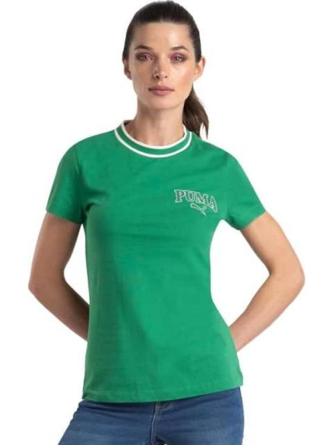 PLAYERA PUMA SQUAD TEE VERDE PUMA