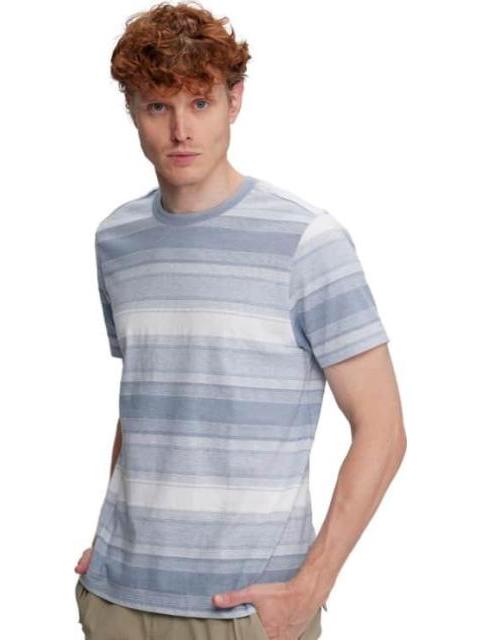 PLAYERA RAYAS AZUL NEXT CO