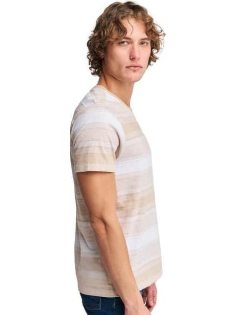 PLAYERA RAYAS BEIGE NEXT CO