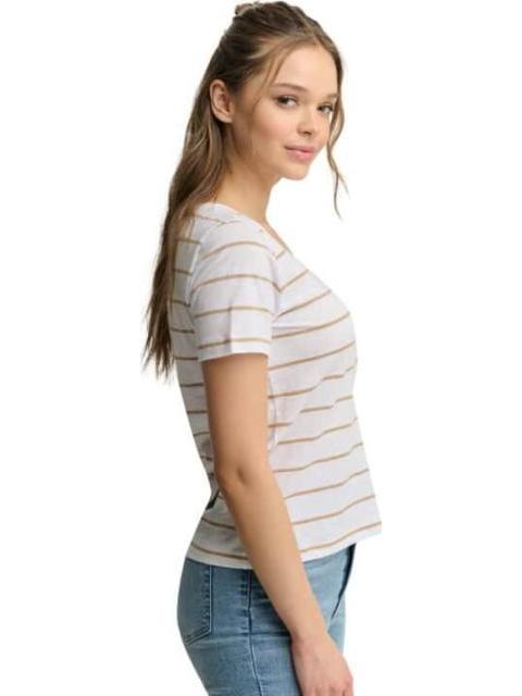 PLAYERA RAYAS BLANCO HOLLY LAND