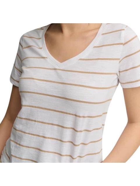 PLAYERA RAYAS BLANCO HOLLY LAND
