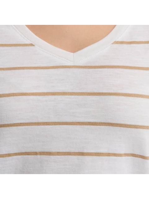 PLAYERA RAYAS BLANCO HOLLY LAND