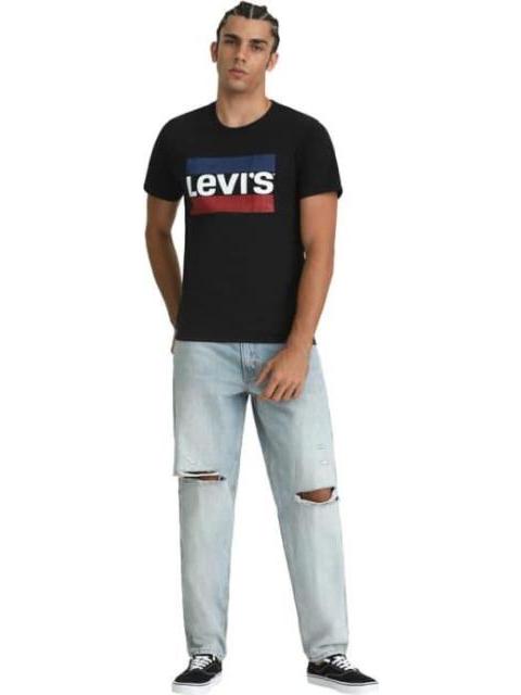 PLAYERA ROPA CASUAL NEGRO LEVIS STRAUSS