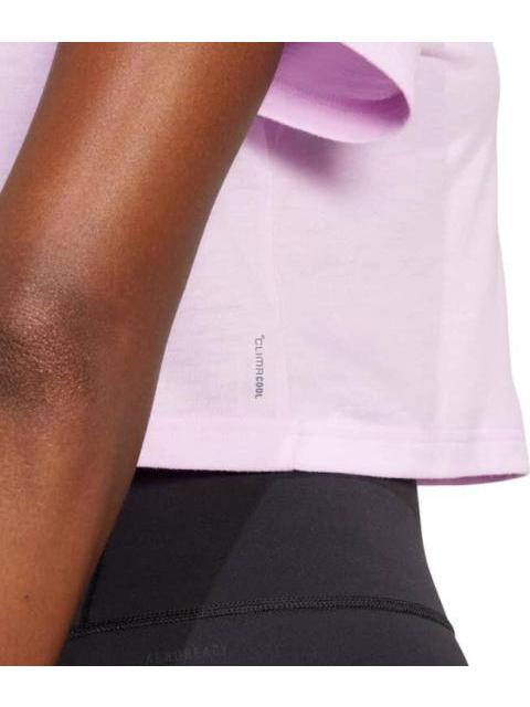 PLAYERA ROPA CASUAL PLAYERA TE MIN TEE LILA ADIDAS