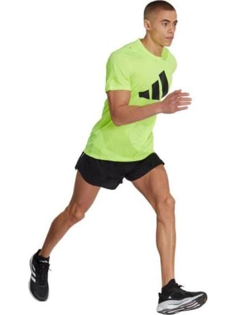 PLAYERA RUN IT BOS TEE LIMON ADIDAS