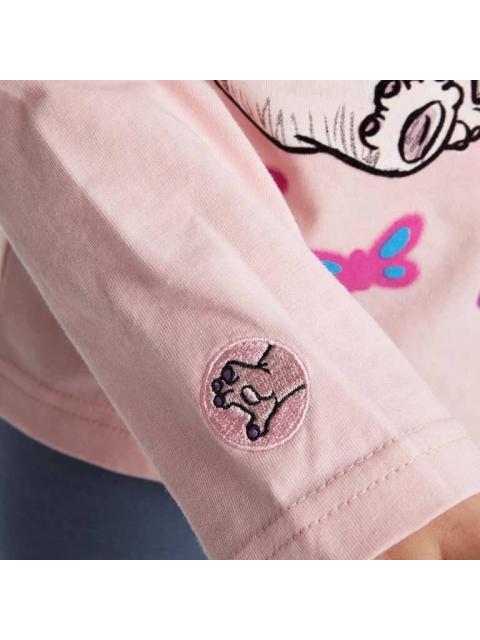PLAYERA STITCH PALO DE ROSA DISNEY