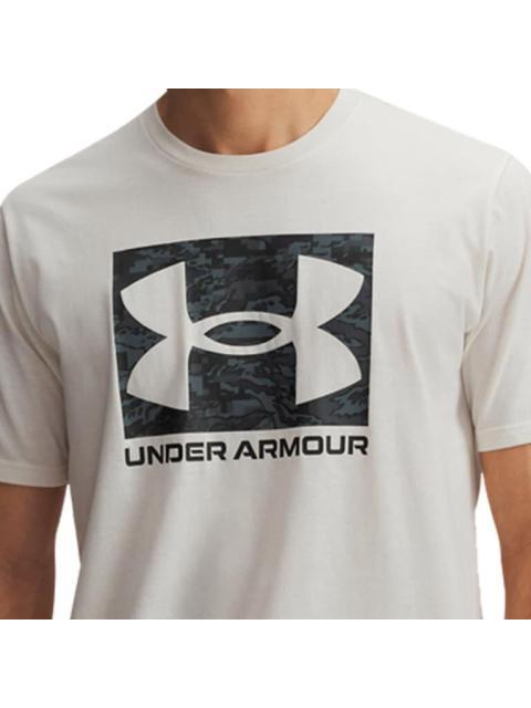 PLAYERA UA ABC CAMO BOXED LOGO SS BEIGE UNDER ARMOUR MEXICO