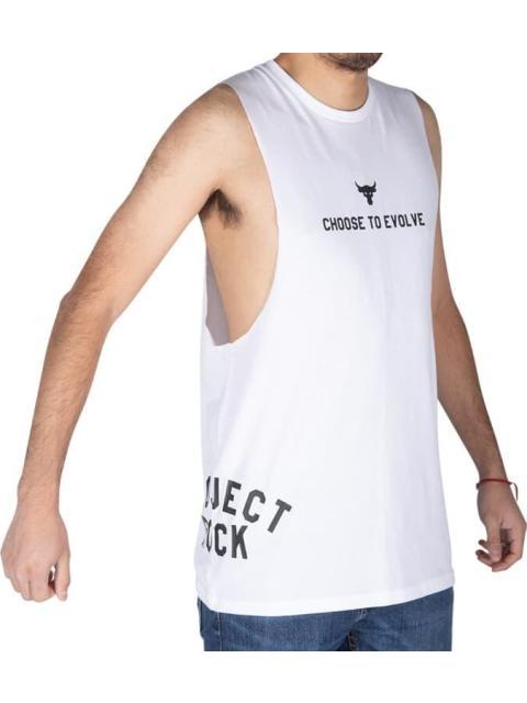PLAYERA UA PJT RCK EVOLVEORDIE TANK BLANCO UNDER ARMOUR MEXICO