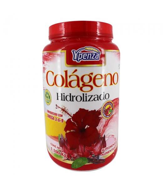 POLVO COLAGENO HIDROLIZADO BEBIDA SABOR JAMAICA 1.100 KG SOLO PARA DIABETICOS