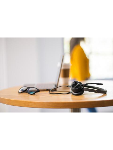 POLY AUDIFONOS CON MICROFONO POLYCOM VOYAGER 432 BLUETOOTH ALAMBRICO USB-C NEGRO
