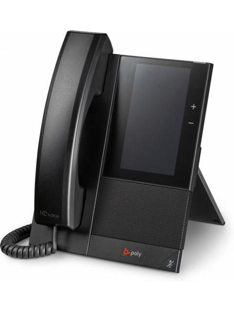 POLY TELEFONO IP CCX 505 5 ALAMBRICO 24 LINEAS ALTAVOZ NEGRO