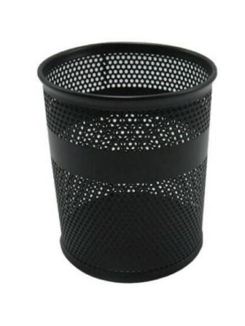 PORTA LAPICES NEXTEP NE158 MEDIANO MATERIAL MALLA METALICA 8.5 X 10CM COLOR NEGRO