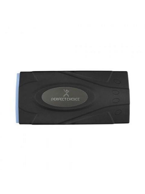 CARGADOR PORTATIL PERFECT CHOICE POWER BANK PC-240990 12.000MAH NEGRO