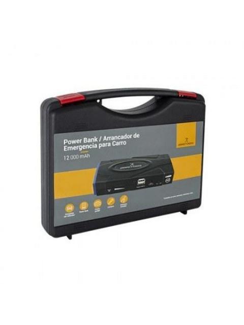 CARGADOR PORTATIL PERFECT CHOICE POWER BANK PC-240990 12.000MAH NEGRO