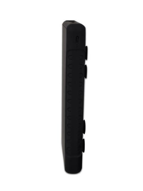 POWERBANK NPW13QCW NECNON 13000MAH CARGA 3.0 CARGA INALAMBRICA 15W ALAMBRICA 18W MICRO USB 3.0 TIPO C 3.0 VENTOSAS NEGRO NPPB1301QW
