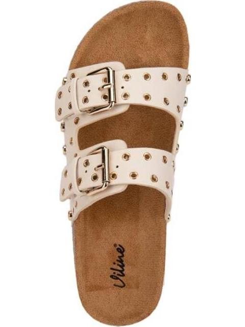 SANDALIA ESTOPEROLES BEIGE/HUESO VI LINE