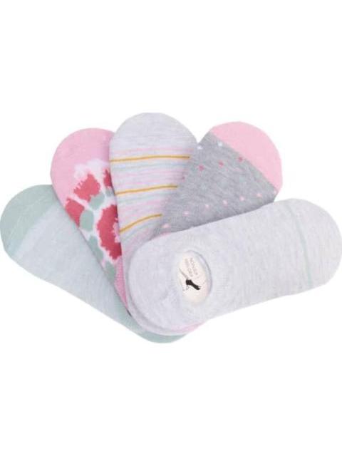 PROTECTO PIE SET 10 PARES MULTICOLOR ELLE