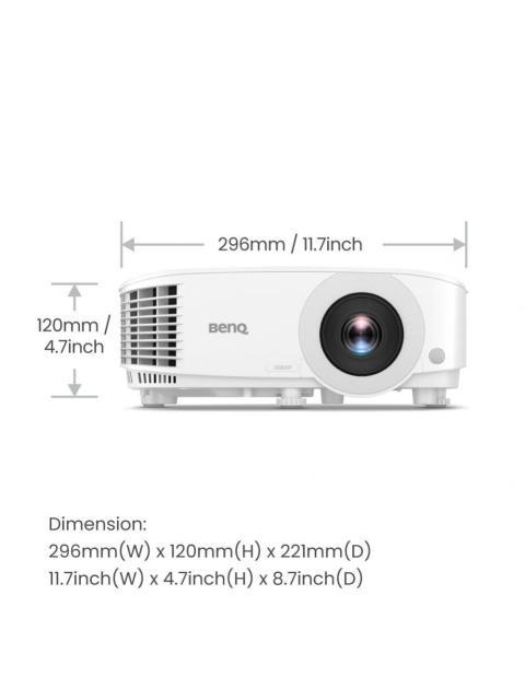 PROYECTOR BENQ TH575 DLP 1920 X 1080 PIXELES 3800 LUMENES CON BOCINAS BLANCO