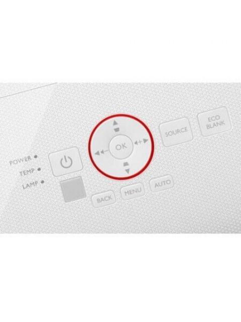 PROYECTOR BENQ HOME CINEMA TH671ST DLP 1920 X 1080 PIXELES 3000 LUMENES CON BOCINAS BLANCO