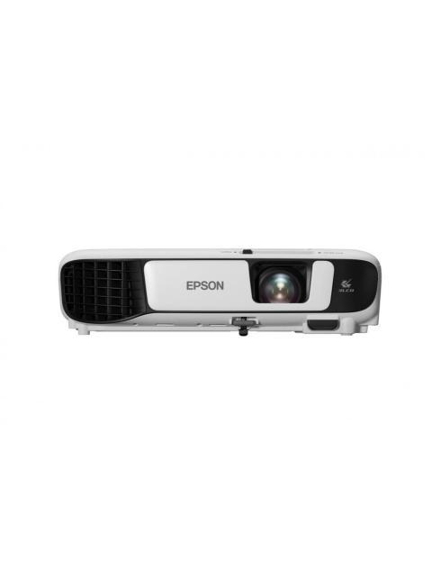 PROYECTOR EPSON POWER LITE W52+ 3LCD WXGA 1280 X 800 4000 LUMENES CON BOCINA BLANCO-NEGRO