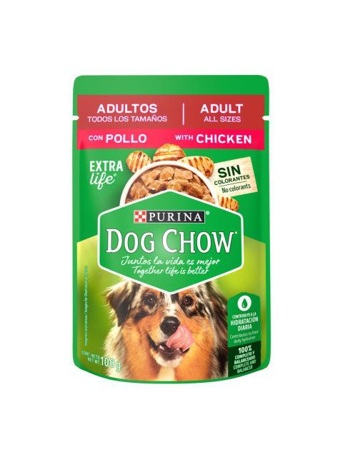 PURINA DOG CHOW SABROSOBRES ADULTOS POLLO 100 GR
