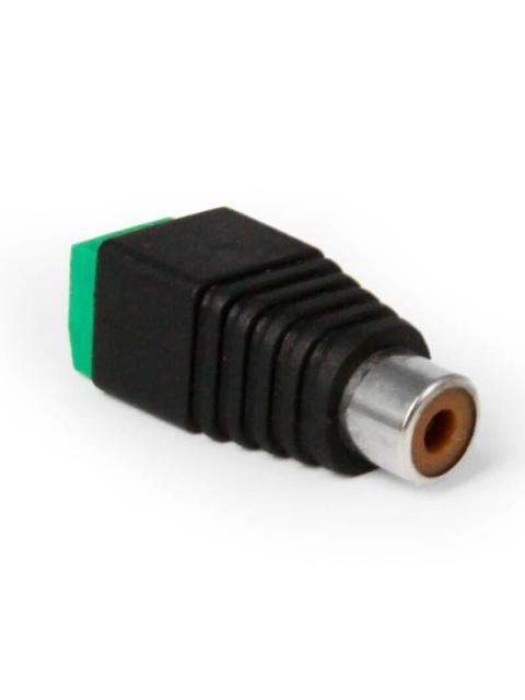 QIAN CONECTOR CAT5CAT6 DE UTP AUDIO VIDEO - RCA HEMBRA -VIDEO PARA CCTV PIN2 VIDEOVIGILANCIA MOD. QAY60305