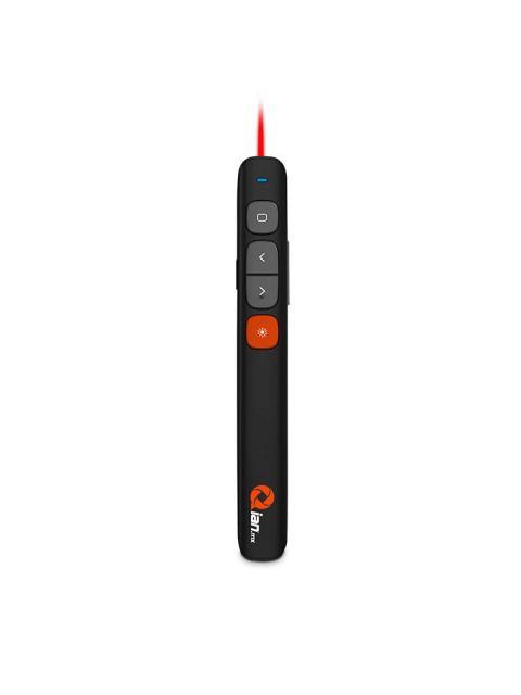 QIAN PRESENTADOR INALAMBRICO CON APUNTADOR LASER RECEPTOR USB 2.4 GHZ DISTANCIA HASTA LUZ 200MT Y 100 MTS PARA CONTROL BATERIAS AAA QLP200