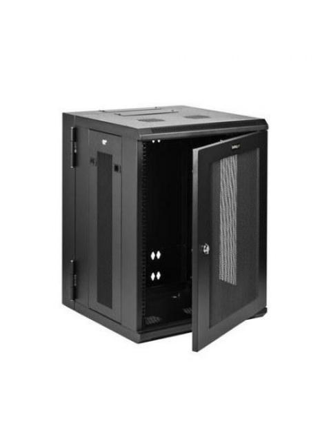 STARTECH  GABINETE ABISAGRADO DE PARED 15U HASTA 90KG NEGRO