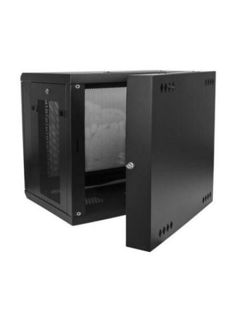 STARTECH  GABINETE ABISAGRADO DE PARED 12U HASTA 90KG NEGRO