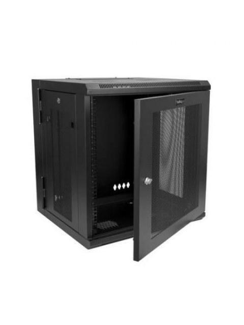 STARTECH  GABINETE ABISAGRADO DE PARED 12U HASTA 90KG NEGRO