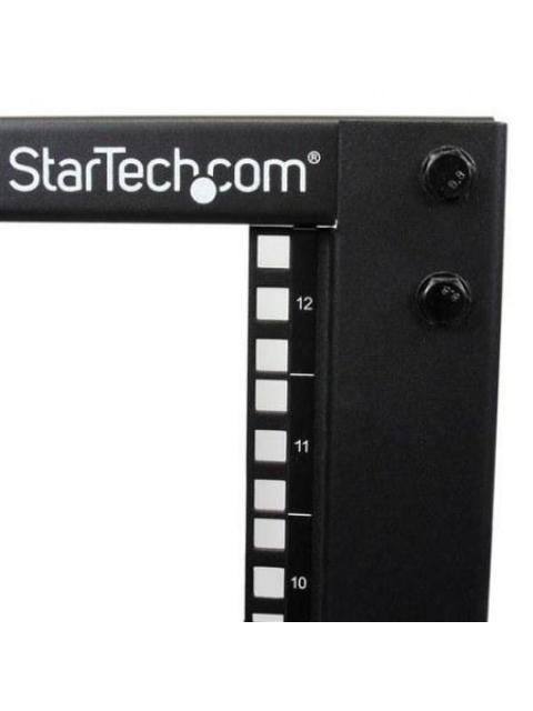 STARTECH  RACK DE MARCO ABIERTO CON PROFUNDIDAD AJUSTABLE DE 4 COLUMNAS 12U