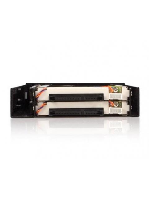 STARTECH  RACK MOVIL BACKPLANE DE 2 DISCOS DUROS HDD SATA 2.5 SIN BANDEJA BAHIA