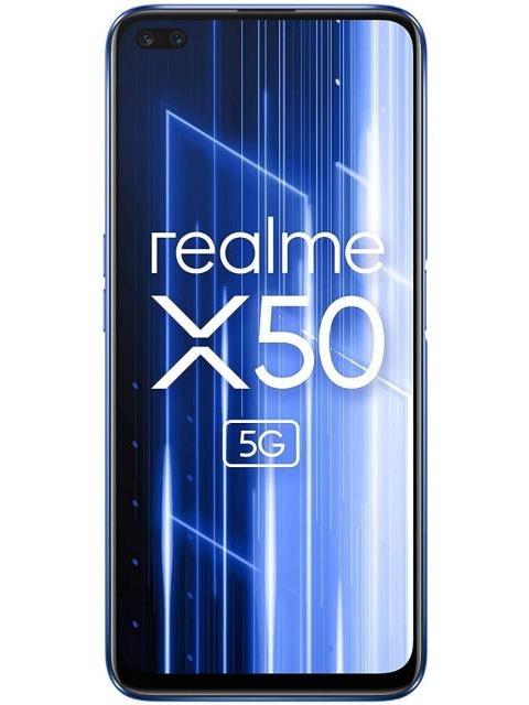 REALME X50 5G 128GB DUAL SIM 6G RAM 4 CAMARAS 48MPX ICE SILVER