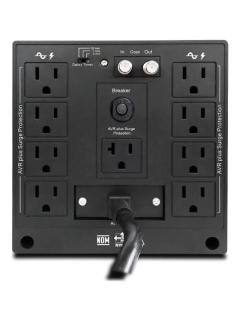 REGULADOR CDP R-AVR5008 2.500W 5.000VA ENTRADA 120V SALIDA 120V 9 SALIDAS