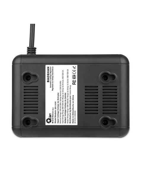 REGULADOR QIAN BAOSHAN 1000W 2000VA ENTRADA 95-150V SALIDA 108-132V 8 CONTACTOS